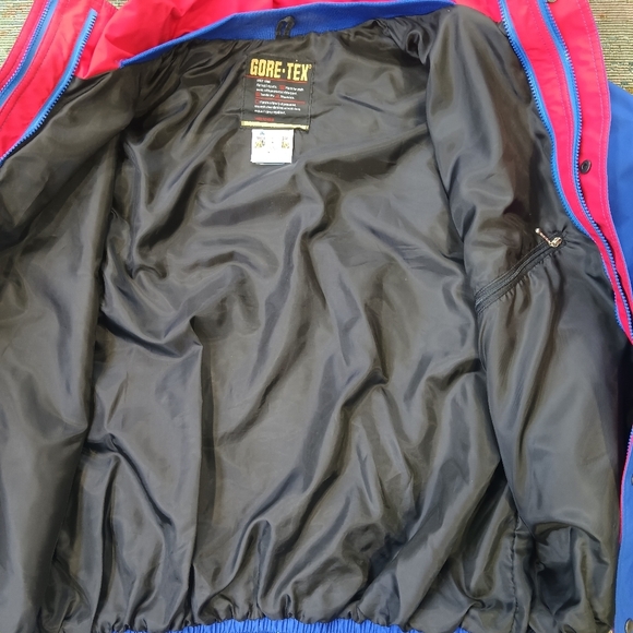 Vintage Gore-Tex NASCAR Petty Enterprises Red White Blue Jacket Mens Siz… - Picture 5 of 8